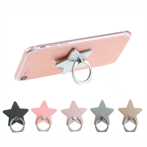 For Iphone X 6 7 8 Plus Star Shaped Mobile Phone Sockets Universal Phone Bracket