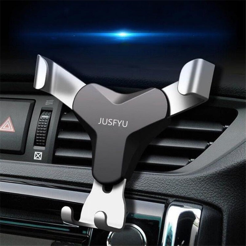Gravity Bracket Car Phone Holder Flexible Support Mobile Phone Stand For iPhone Xr Xs Max Samsung