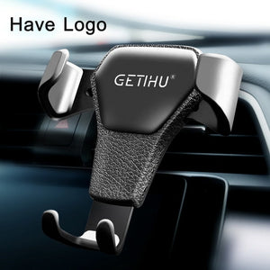 Gravity Car Holder For Phone in Car Air Vent Clip Mount No Magnetic Mobile Phone Holder Cell  For iPhone X 7