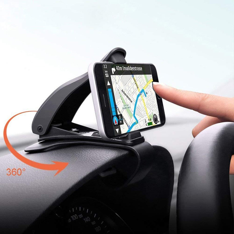 Car Phone Holder 360 Degree GPS Navigation Dashboard Phone Holder in Car