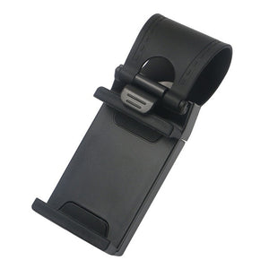 Car Holder Mini Air Vent Steering Wheel Clip Mount Cell Phone Mobile Holder